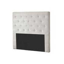 Cabeceira Cama Box Estofada Solteiro Hampton Suede Bege Claro - Probel Cabeceira Cama Box Estofada Solteiro Hampton Suede Bege Claro - Probel