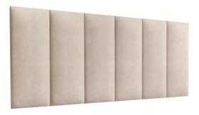 Cabeceira Cama Box Fácil Instalação 1,60x45 Queen Areia