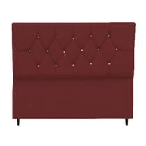 Cabeceira Cama Box King 195 cm Geovana Suede