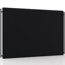 Cabeceira Cama Box King 195cm Estofada Goya P05 Veludo Preto - Lyam Decor Cabeceira Cama Box King 195cm Estofada Goya P05 Veludo Preto - Lyam Decor