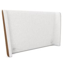 Cabeceira Cama Box King 195cm Nicea P02 Bouclê Off/Caramelo - Mpozenato Cabeceira Cama Box King 195cm Nicea P02 Bouclê Off/Caramelo - Mpozenato