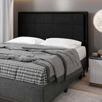 Cabeceira Cama Box King Canada 195 Cm Suede