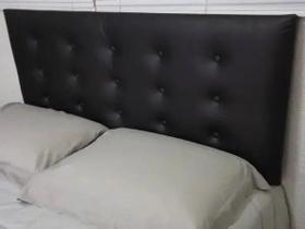 Cabeceira Cama Box King Durasi 15 Preto 195 X 120 Cabeceira Cama Box King Durasi 15 Preto 195 X 120