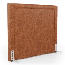 Cabeceira Cama Box King Size Alba 195cm com Frame material sintético Caramelo - Desk Design Cabeceira Cama Box King Size Alba 195cm com Frame material sintético Caramelo - Desk Design
