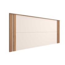 Cabeceira Cama Box Madeirado Casal/Queen Eden Freijo/Off White - Caemmun