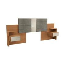 Cabeceira Cama Box Madeirado Cor Canela Casal/Queen G290 2Gavs Canela - Kappesberg Cabeceira Cama Box Madeirado Cor Canela Casal/Queen G290 2Gavs Canela - Kappesberg