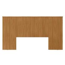 Cabeceira Cama Box Madeirado Laranjeiras 240cm Nature Fosco - Linea Brasil