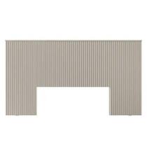 Cabeceira Cama Box Madeirado Laranjeiras 240cm Off White - Linea Brasil