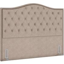 Cabeceira Cama Box Queen 160 cm P05 Grécia Linho Bege - Lyam Decor Cabeceira Cama Box Queen 160 cm P05 Grécia Linho Bege - Lyam Decor