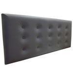 Cabeceira Cama Box Queen Durasi 05 Cinza Estofada 160 X 60 Cabeceira Cama Box Queen Durasi 05 Cinza Estofada 160 X 60