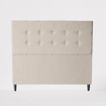 Cabeceira Cama Box Queen Itália Estofada 160 Cm Suede Bege - Divalê Shop Cabeceira Cama Box Queen Itália Estofada 160 Cm Suede Bege - Divalê Shop