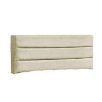 Cabeceira Cama Box Solteiro 90cm Turim Suede Bege - Havai Cabeceira Cama Box Solteiro 90cm Turim Suede Bege - Havai