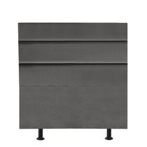 Cabeceira Cama Box Solteiro Argentina 90 cm Suede - Cema Decor