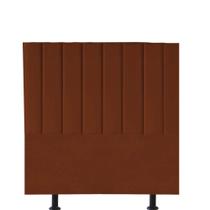 Cabeceira Cama Box Solteiro Carla 90cm Suede Terra Cota Cabeceira Cama Box Solteiro Carla 90cm Suede Terra Cota