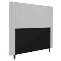 Cabeceira Cama Box Solteiro Ferrara 90cm Corano Branco - Abmaza