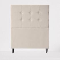 Cabeceira Cama Box Solteiro Itália Estofada 90 Cm Suede Bege - Divalê Shop Cabeceira Cama Box Solteiro Itália Estofada 90 Cm Suede Bege - Divalê Shop