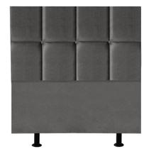 Cabeceira Cama Box Solteiro King Estofada Poliana 100 Cm Suede