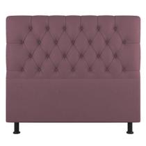 Cabeceira Cama Box Solteiro Nice 90cm Suede Rosê - Abmaza