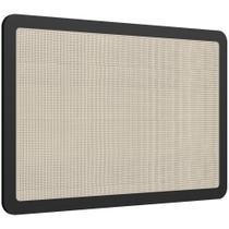 Cabeceira Cama Box Solteiro Painel Com Telinha 90cm Moss A03 Nero - Lyam Decor Cabeceira Cama Box Solteiro Painel Com Telinha 90cm Moss A03 Nero - Lyam Decor