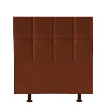 Cabeceira Cama Box Solteiro Poliana 90 cm Suede