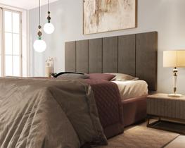 Cabeceira Cama Casal 1,40 Million Plus Marrom