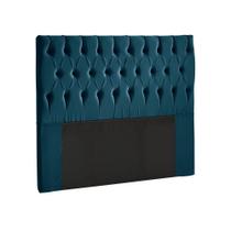 Cabeceira cama Casal 143cm Capitonê Atlas Estofama