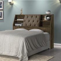 Cabeceira Cama Casal 4 Nichos Nubia