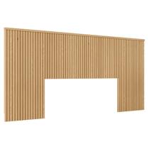 Cabeceira Cama Casal e Queen Ripada C/ Par de Frame Laranjeiras 2.4 Cabeceira Cama Casal e Queen Ripada C/ Par de Frame Laranjeiras 2.4