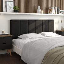 Cabeceira Cama Casal Queen 1.60 Várias Cores Cabeceira Estofada