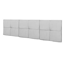 Cabeceira Cama Casal Queen MÉXICO 1,60 Box Estofada - Branco