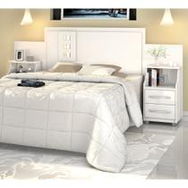 Cabeceira Cama Casal Queen ou King c/ Criados Florida