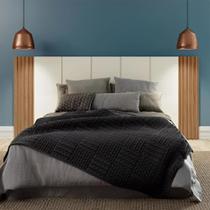 Cabeceira Cama Casal Ripado Dalla Costa 100% Mdf