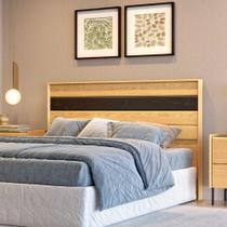 Cabeceira Cama de Casal 165cm com Detalhe Chanfrado 100% MDF Cabeceira Cama de Casal 165cm com Detalhe Chanfrado 100% MDF