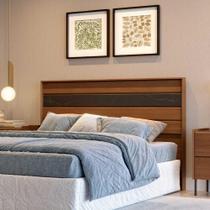 Cabeceira Cama de Casal 165cm com Detalhe Chanfrado 100% MDF