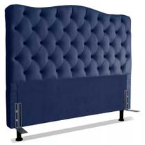 Cabeceira Cama De Casal Box Estofada 1,4 M Realeza