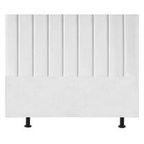 Cabeceira Cama De Casal King Siza Box 195 Cm Karla material sintético Cor:branco Cabeceira Cama De Casal King Siza Box 195 Cm Karla material sintético Cor:branco