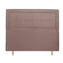 Cabeceira Cama Queen Grecia 160 Cm Suede Rose- THAINA DECORA