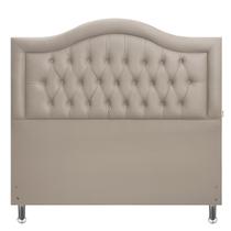 Cabeceira Cama Solteiro Capitonê Sophia Provençal Corano Bege 120 RBL