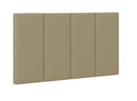 Cabeceira Cama Solteiro Placa Estofada 90 cm Suspensa Itália - Várias Cores