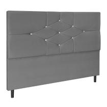 Cabeceira Camboriú Para Cama Box Solteiro 94 cm Suede - SSX Multicoisas