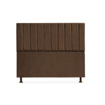 Cabeceira Cancun Queen 160 cm Suede Marrom Cabeceira Cancun Queen 160 cm Suede Marrom