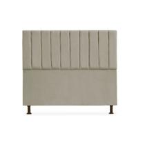 Cabeceira Cancun Solteiro 90 cm Suede Bege Cabeceira Cancun Solteiro 90 cm Suede Bege