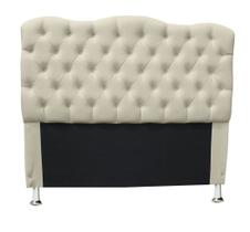 Cabeceira Capitone Estofada Tecido Suede Para Cama Casal King - Sv Decor