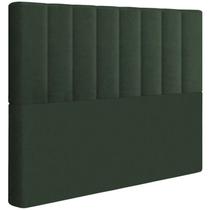 Cabeceira Casal 138 cm Dubai Veludo Verde Soon