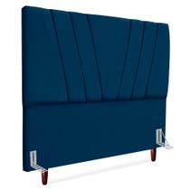 Cabeceira Casal 140 cm Com Frame Belgica Suede Artte