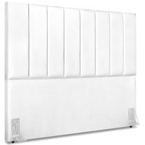 Cabeceira Casal 140cm Allia Corano Branco Rm Branco Cabeceira Casal 140cm Allia Corano Branco Rm Branco