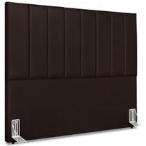 Cabeceira Casal 140cm Allia Corano Marrom Rm Marrom Cabeceira Casal 140cm Allia Corano Marrom Rm Marrom