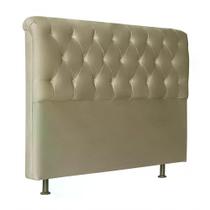 Cabeceira Casal 140cm Emilia Suede Taupe Id Suede Taupe