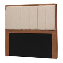 Cabeceira Casal 140cm Nobre Tecido Bouclê Madeira Maciça Estofada Quarto Parede Fixa Cama box Cabeceira Casal 140cm Nobre Tecido Bouclê Madeira Maciça Estofada Quarto Parede Fixa Cama box