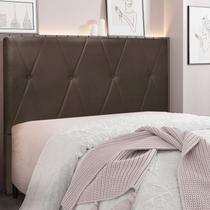 Cabeceira Casal 140Cm Veludo Aquilla